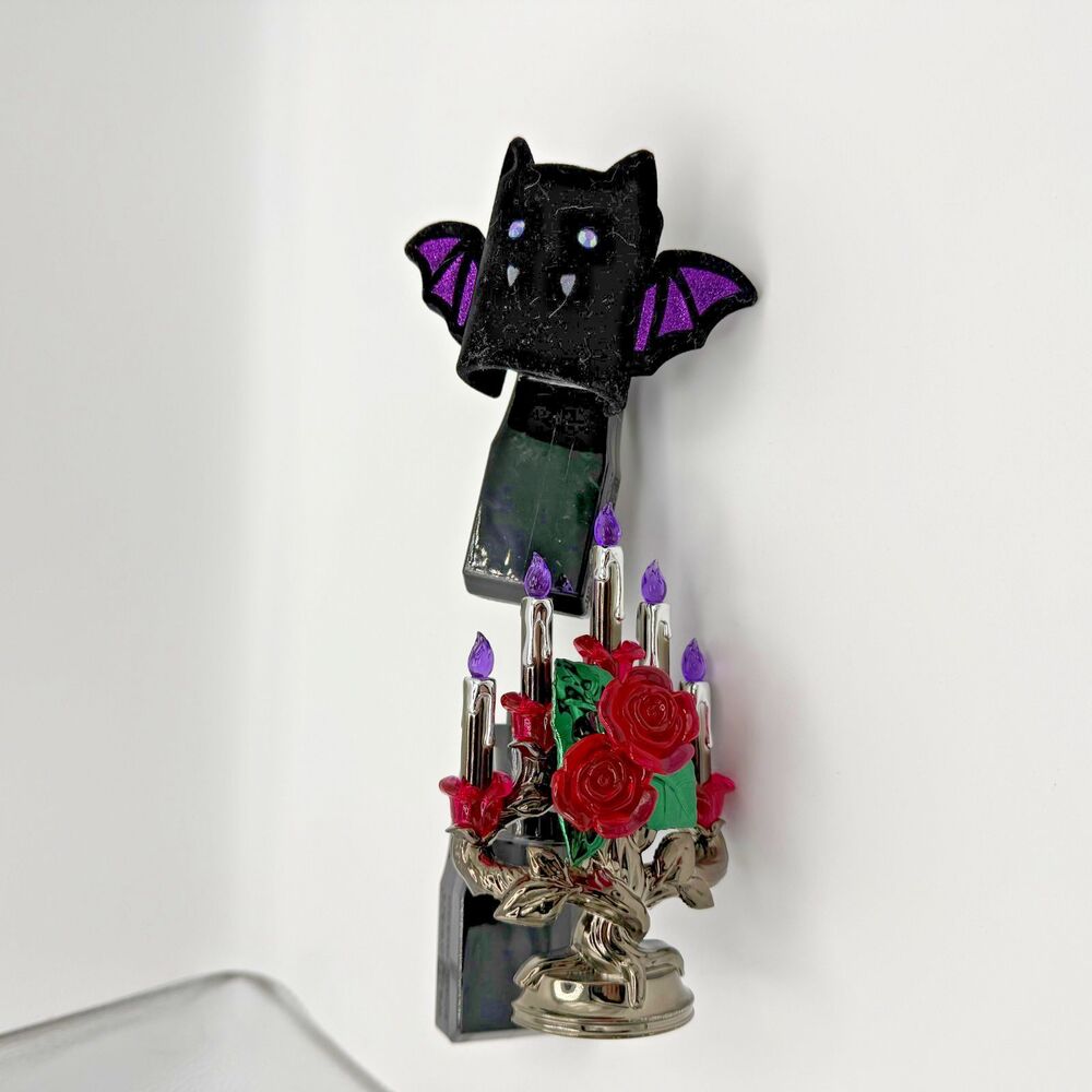 Bath & Body Works Halloween Wallflower Plug Bundle - Gothic Rose & Fuzzy Bat